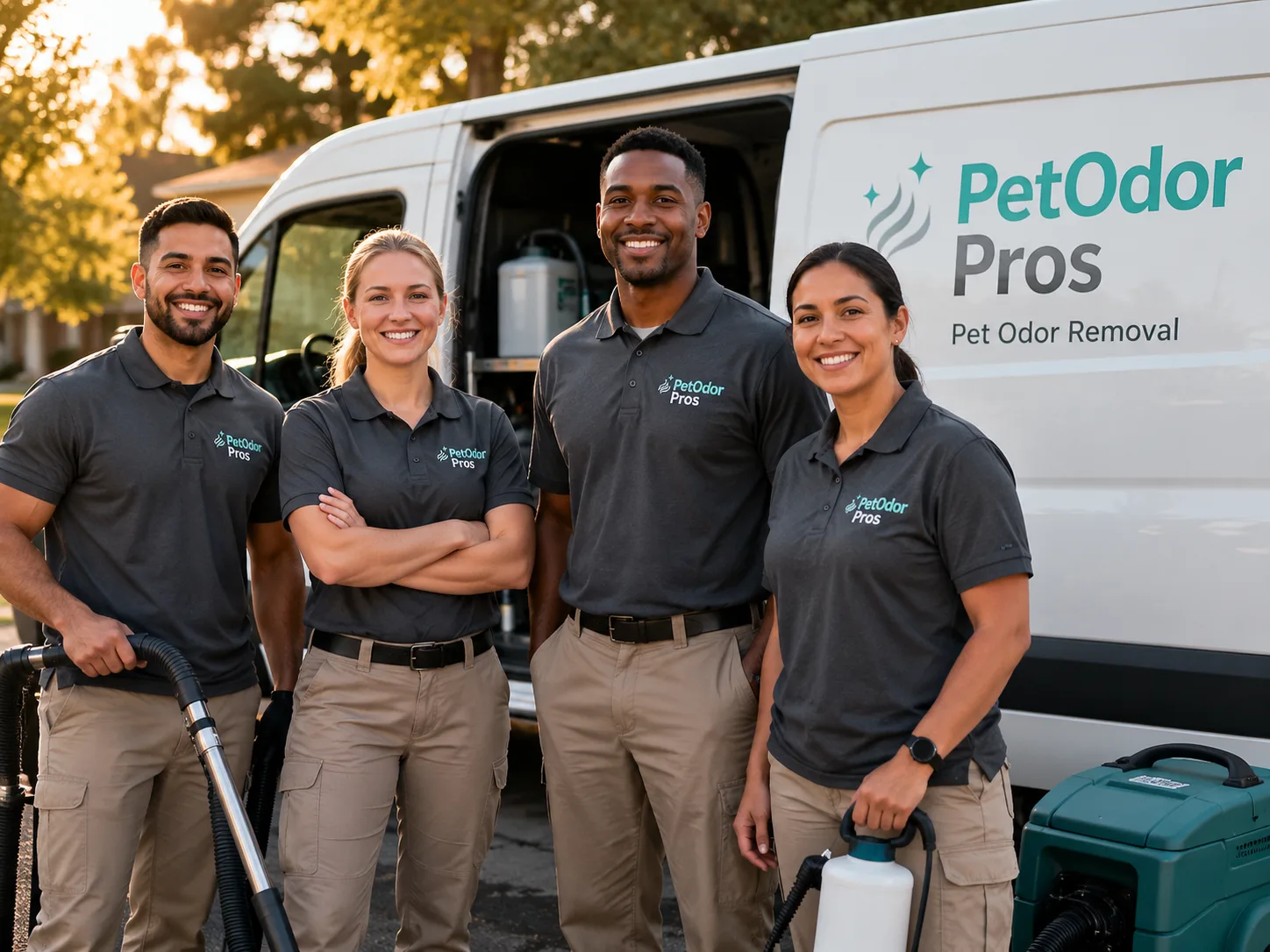 Pet Odor Removal team serving Everest, KS